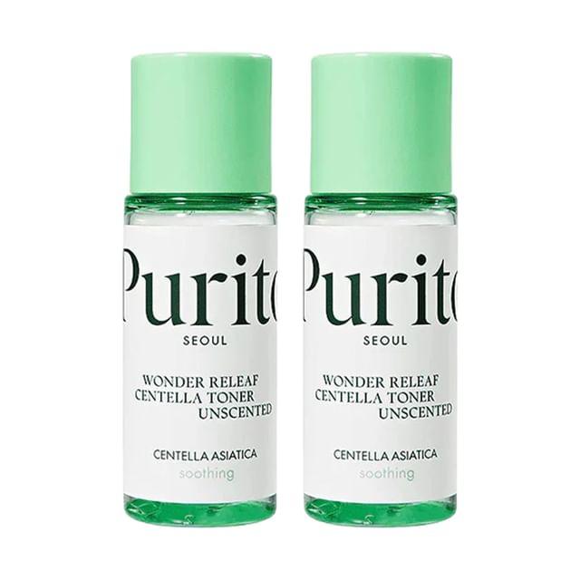 Purito SEOUL - Wonder Releaf Centella Toner Unscented Mini Bundle Set 2 pcs