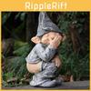 Whimsical Garden Gnome Decorative Figurine Delightful Resin Statue For Outdoor Spaces