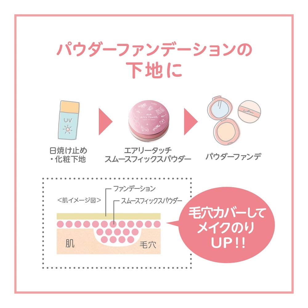 Club Cosmetics Airy Touch Smooth Fix Powder 7g (x 1)