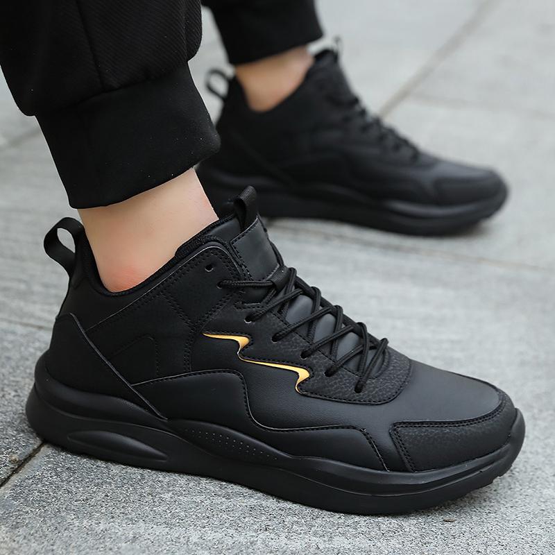 Черные кожаные туфли для мужчин — фото 6