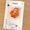 Mobile Phone Airbag Stand - Foldable, Telescopic, Cute Star Doll Design for Apple, Huawei, Xiaomi with Finger Ring