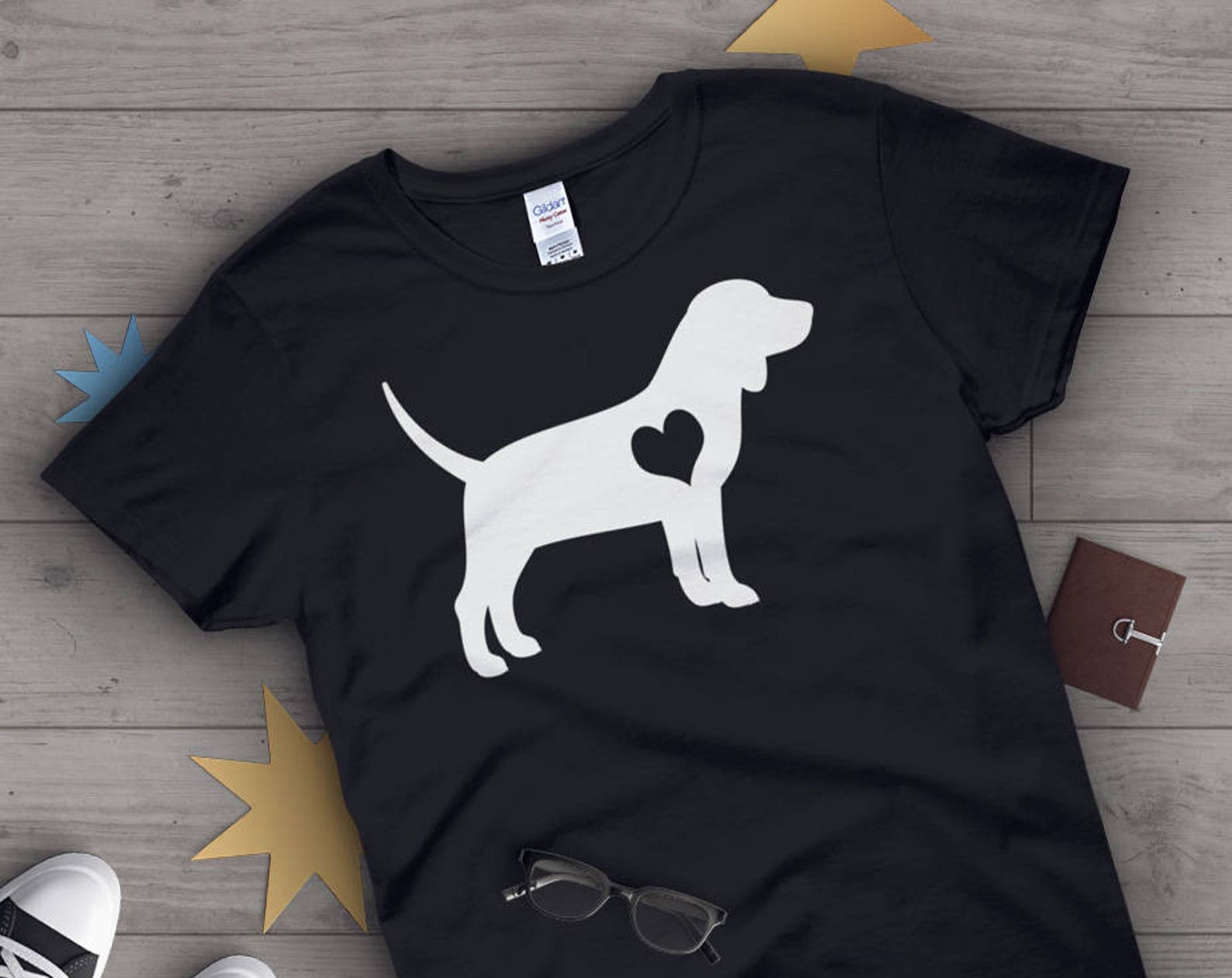 Beagle Shirt, , Dog Lover Gift, Cute Beagle Mom T-shirt, Beagle Dog Lover Tshirt, Pet Graphic Tee, Tops, Pink, Blue, Navy, Purple 120