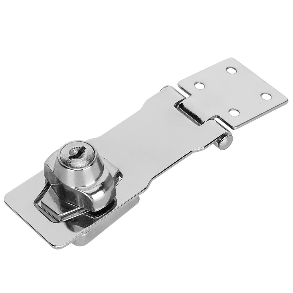 Household Zinc Alloy Anti Theft Security Cabinet Drawer Door Lock Hasp Hardware Fittings