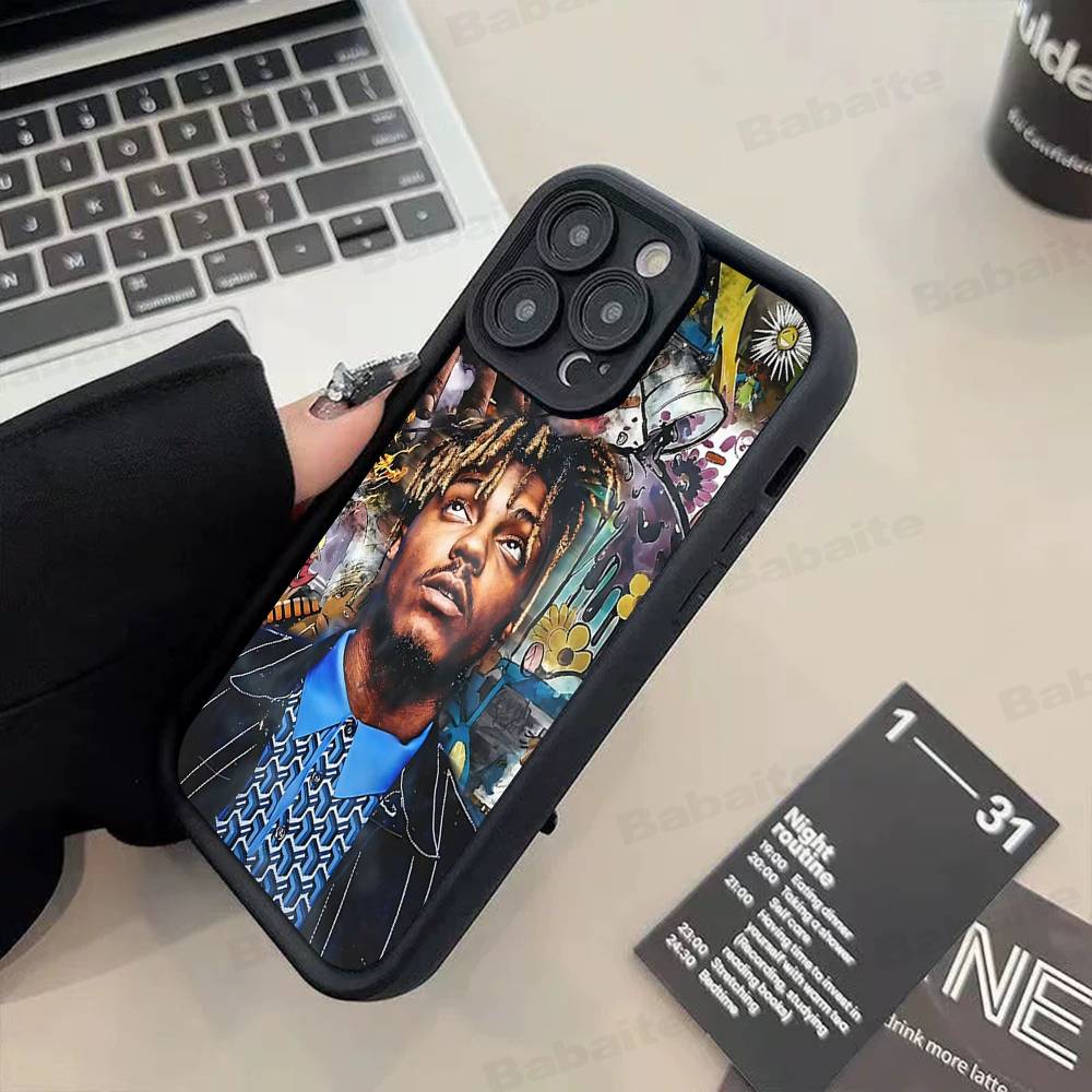Juice Cool Singer WRLD TPU Phone Cover For Iphone 17 16 15 14 13 12 11 Pro Max Plus Case Cover