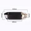 51MM Exhaust Pipe For Suzuki DR650 \ S \ SE 19-22 Motorcycle Muffler Mid Link Pipe Escape Connect Tube Slip On Stainless Steel