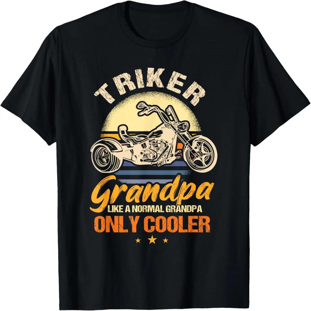 Cool Triker Grandpa Gift Tricycle Grandad T-Shirt
