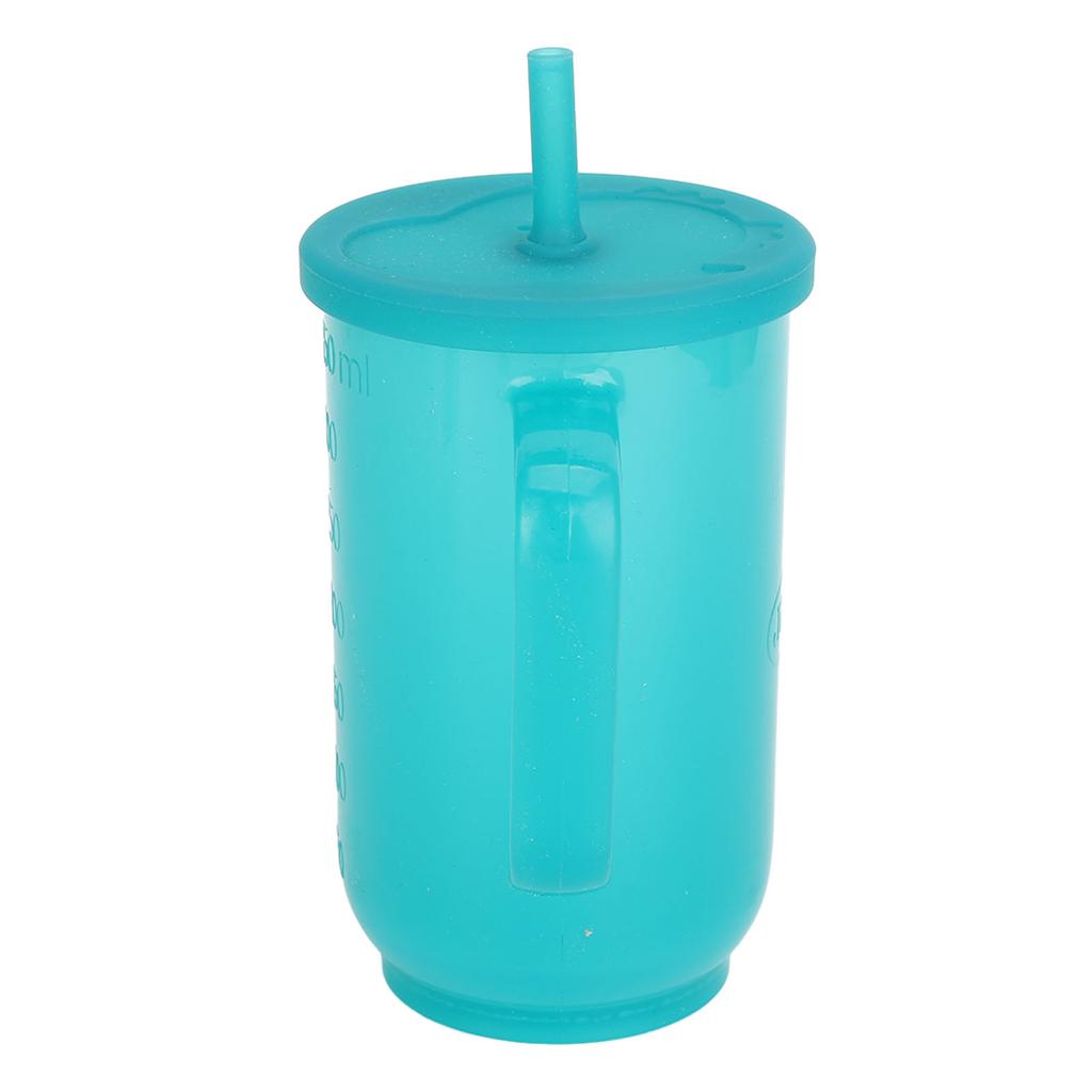 Rehabilitační hrnek nepropustný hrnek se slámkou proti udušení se 2 držadly pro těhotné ženy