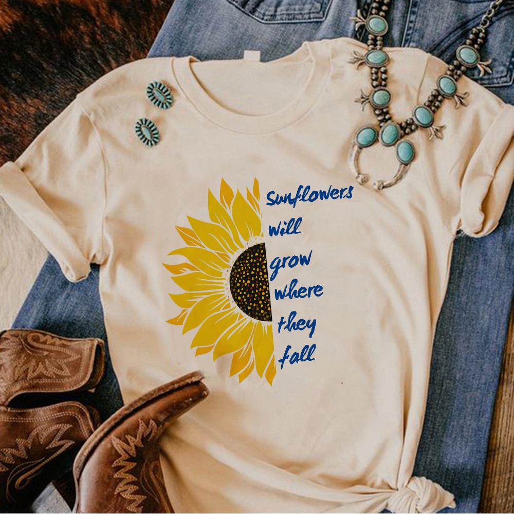 Ucraina Ucrania Ukraine T-shirts femmes haut drôle femme Anime bande dessinée Harajuku vêtements