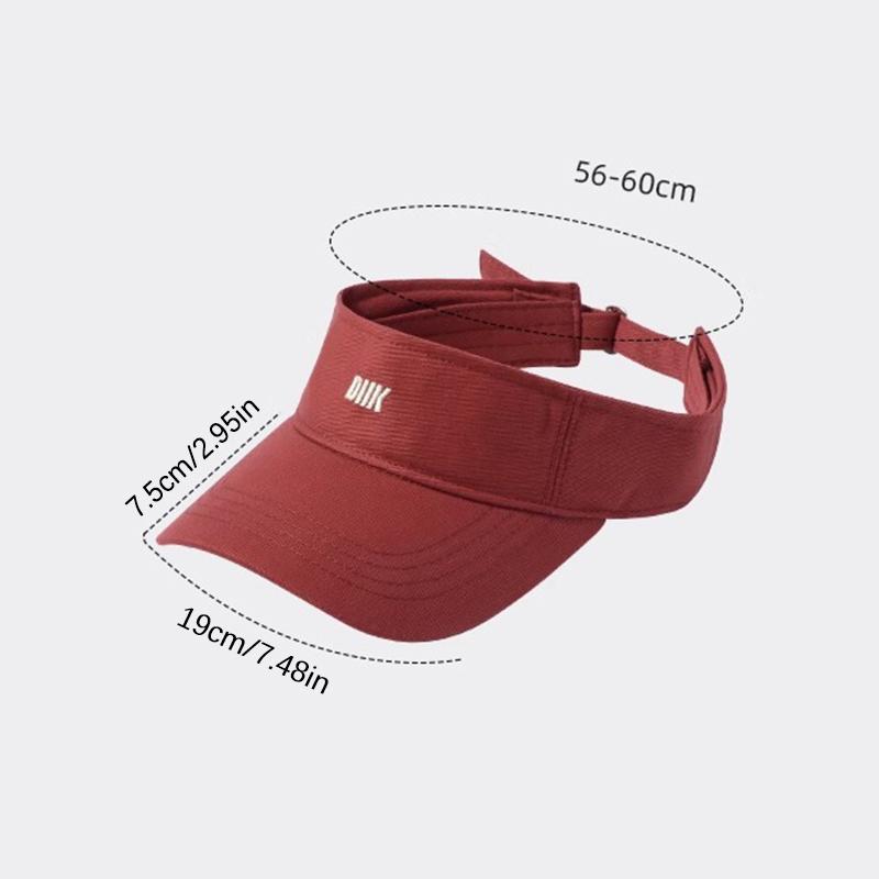 Outdoor Empty Top Hat Duck Cap Embroidered Baseball Cap Light Breathable Casual Visor