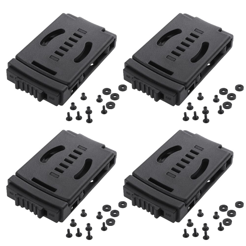 2-5pc K-Sheath Belt Clip Belt Scabbard Attach Knife Flashlight Hunting Camp Hiking EDC Outdoor Tool Multi-functional Waist Clips