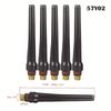 5pcs Tool Parts Arc TIG Soldering Supplies 57Y02 WP17/18/26 Long Back Cap Welding Torch