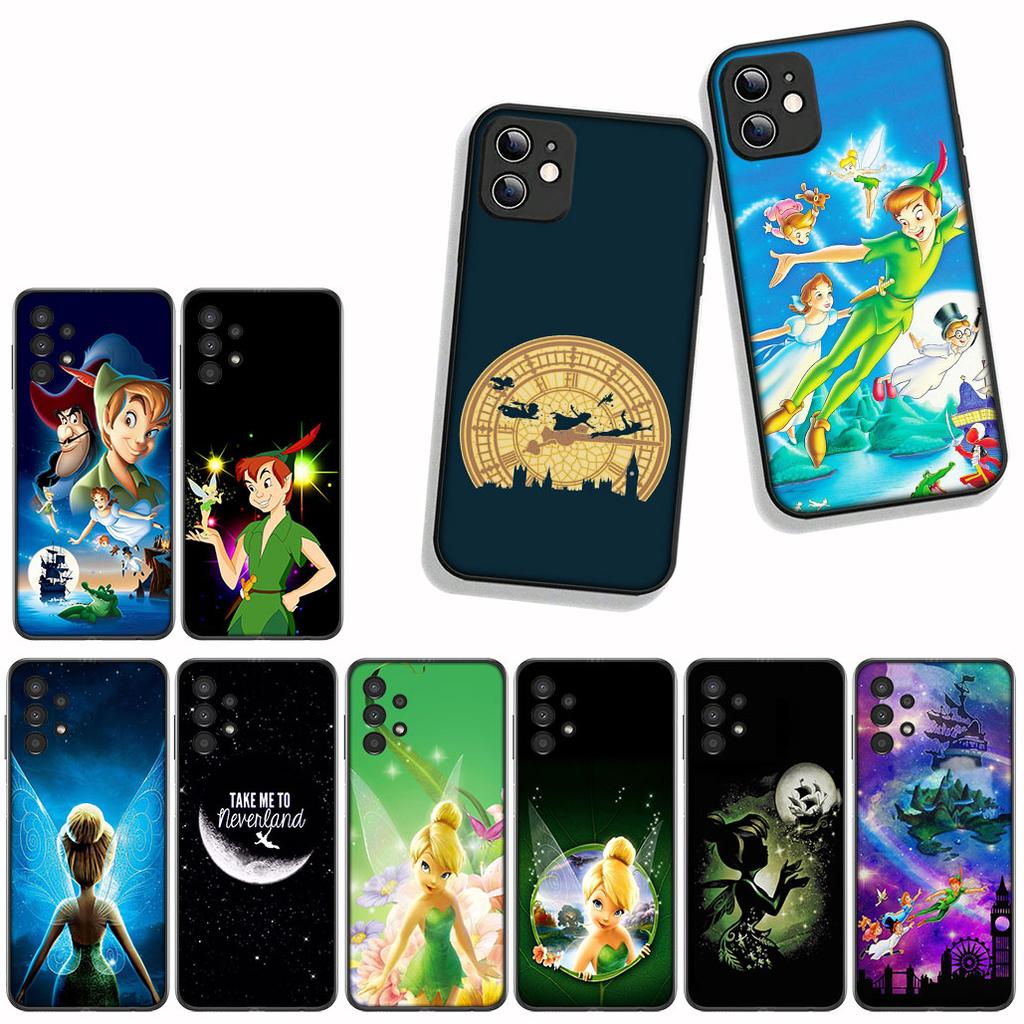 Funda Coque Cover for Apple iPhone 16 11 13 14 15 Pro Max 7 6 8 Plus SE2 SE3 + 16E SE 2022 Phone Case Tinker Bell Peter Pan