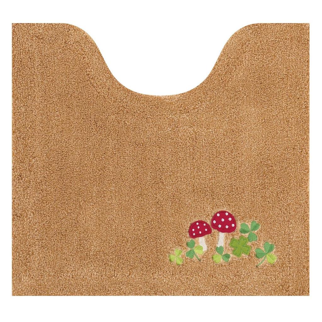 Senko Mushroom Toilet 55 X 60 Light 13656 Mat, Approx. Cm, Brown,