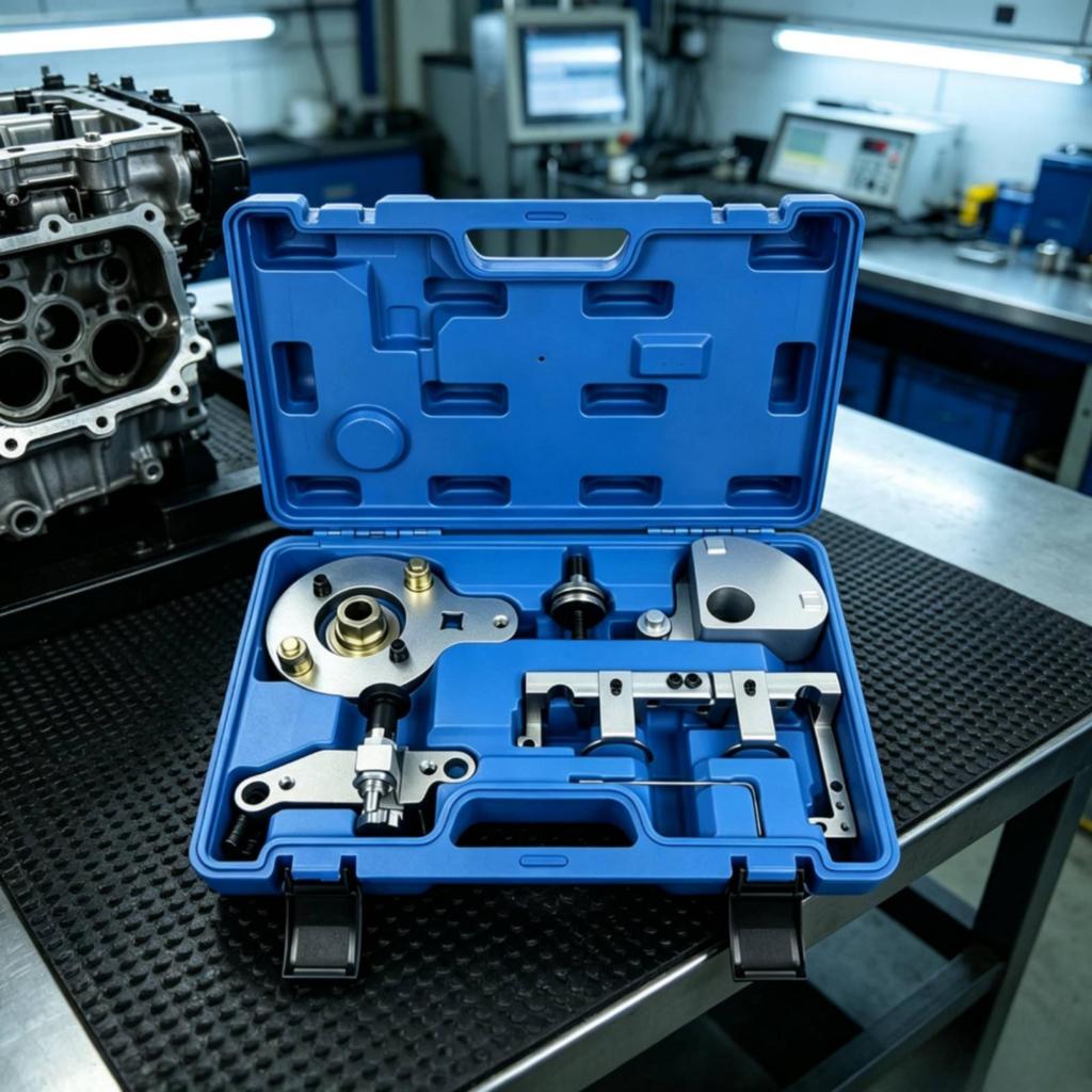 Engine Timing Tool Kit with Carrying Case Exact Tools Heavy Duty for Garage