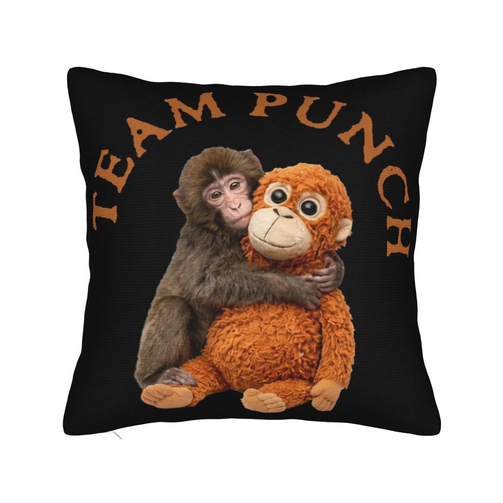 Team Punch Baby Monkey Punch Pillowcase Soft Polyester Cushion Cover Gift Pillow Case Cover Home Drop Shipping cm