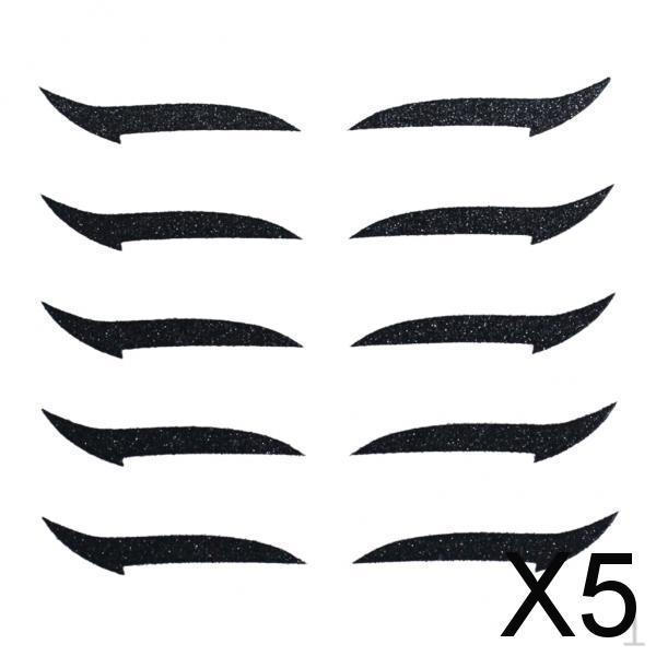 5xFashion Eyeliner Stickers Makeup Double Eyelid Tape Sticker Tool