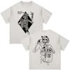Forward Observations Group Skeleton Vintage Washed Tshirt Men Women Clothing Fashion Retro Oversized Casual T Shirt Streetwear