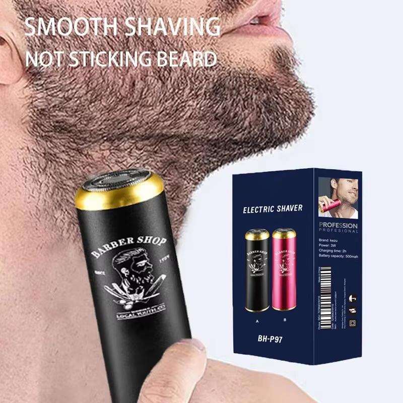 Electric Shaver Men'S Travel Car Aluminum Alloy Mini Shaving Shaver Portable Electric Shaver Mini Stainless Steel Sharp Razor