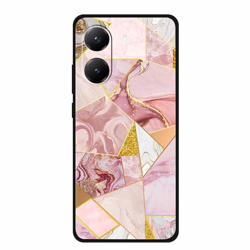 Funda For Poco X7 Pro Cases Marble Painted Silicone Back Cover for Poco X7 Pro Protective Shockproof Cool Capa Poco X7Pro Bumper