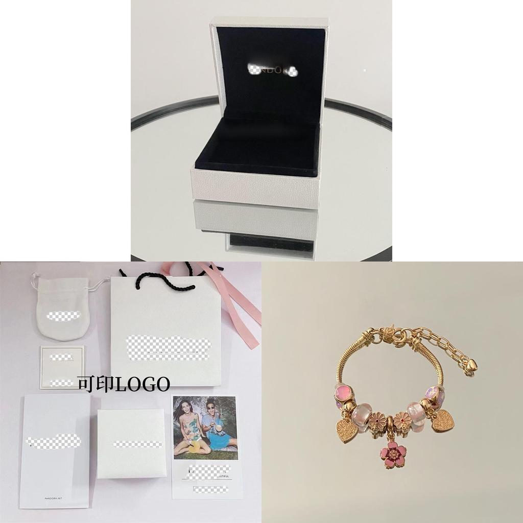 Fashion Heart Flower Butterfly Charm Bracelet For Women Gift Accessory