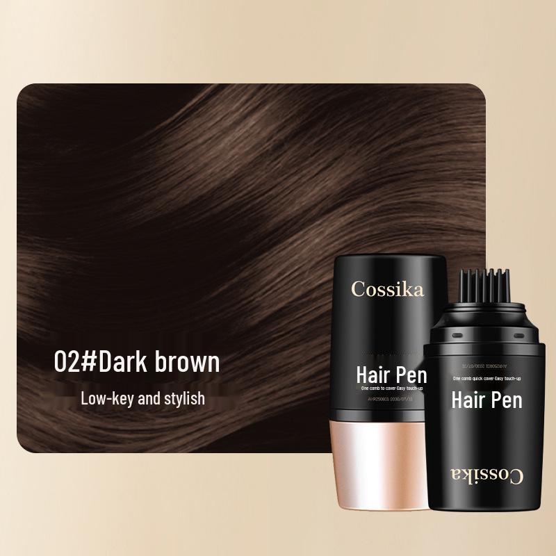 MVIC Маленькая золотая туба Пептидный карандаш для окрашивания волос - Водонепроницаемый, устойчивый к поту, для подкрашивания седины.