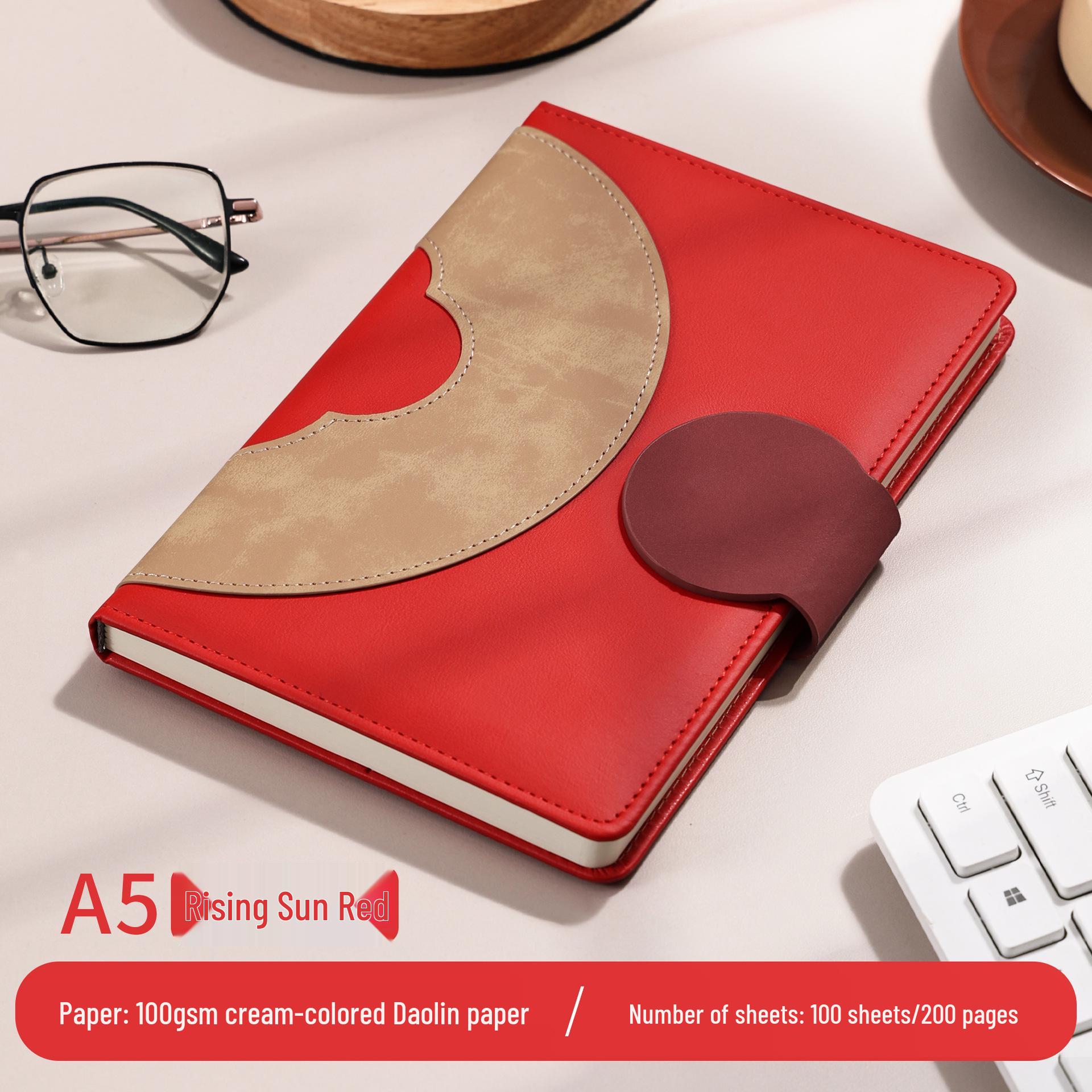 

Премиальный блокнот с индивидуальным логотипом - Толстые страницы 100 г для офисных подарков