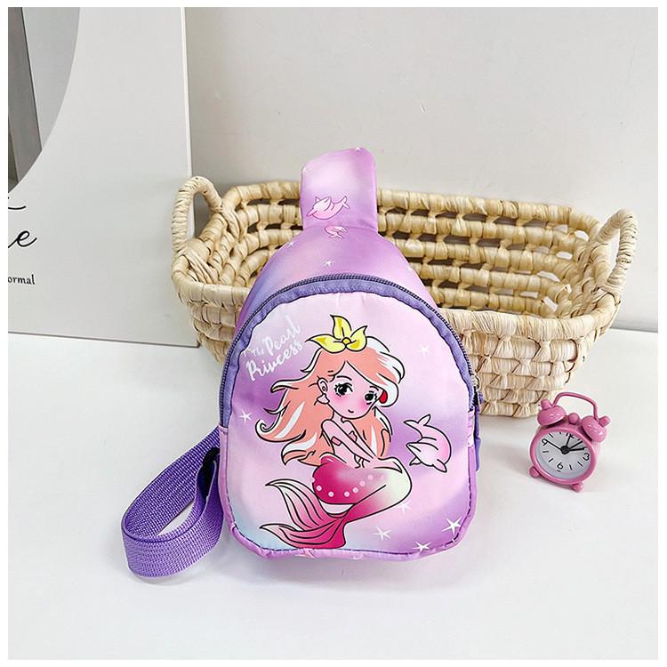 Child America Captain Anime Shoulder Bag Outdoor Casual Cartoon Chest Fashion Bag