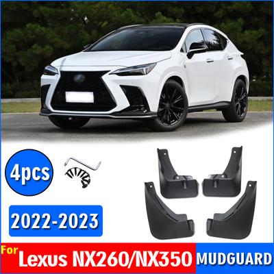 FÜR Lexus NX NX260 NX350h 2022 2023 Kotflügel Kotflügel Schlamm Flap Guards Splash Schmutzfänger Auto Zubehör Auto Styline Vorne hinten