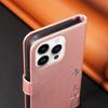 Leather Wallet Flip Case For OPPO A57S A77 A15 A15S A16 A16S A54S A17 A96 4G 5G Dandelion Embossed Design, Card Slots, Wrist Strap