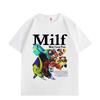 Man L Love Fish Funny Ocean Meme Graphic T Shirts Harajuku Y2k Short Sleeve Tshirts Men Women Clothing Casual Oversized Tshirt