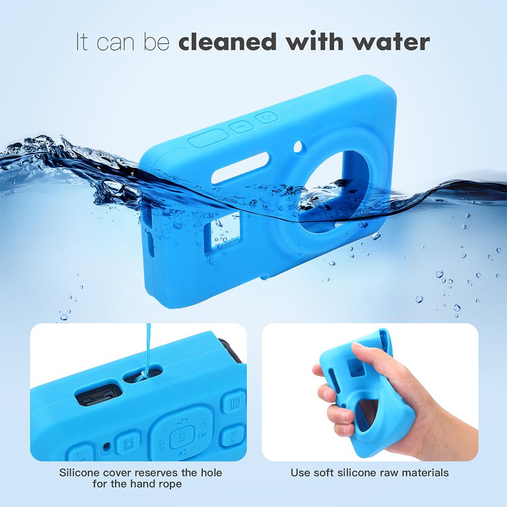 For KODAK PIXPRO FZ55 Digital Camera Cover Anti-Scratch Lightweight Camera Sleeve Soft Silicone Protect Case Camera Accessories