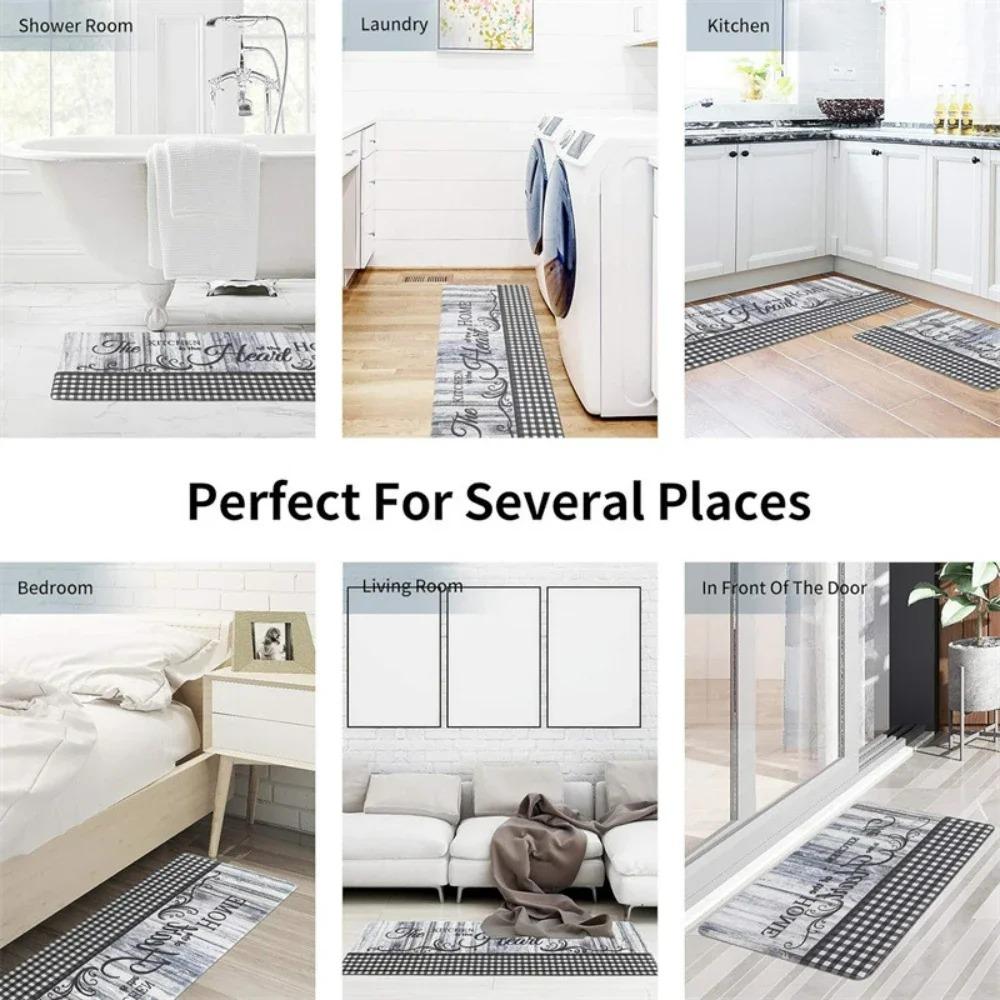 Kreativer 100-Dollar-Schein Design Rutschfester Läuferteppich - Perfekt für Schlafzimmer, Küche, Waschküche & Flur Dekoration Willkommensmatte für Zuhause