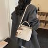 New Sense Bag Fashionable Versatile Handbag Casual Commuting Shoulder Crossbody Bucket Bag