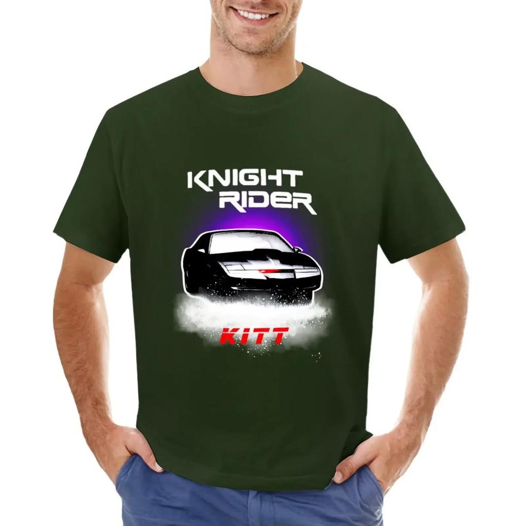 K2000, Knight Rider T-Shirt Anime Kleidung Jungen Weißes Tuch Kleidung
