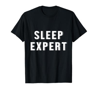 Spánkový expert Snílek Snový spáč Spící Ospalý Tričko