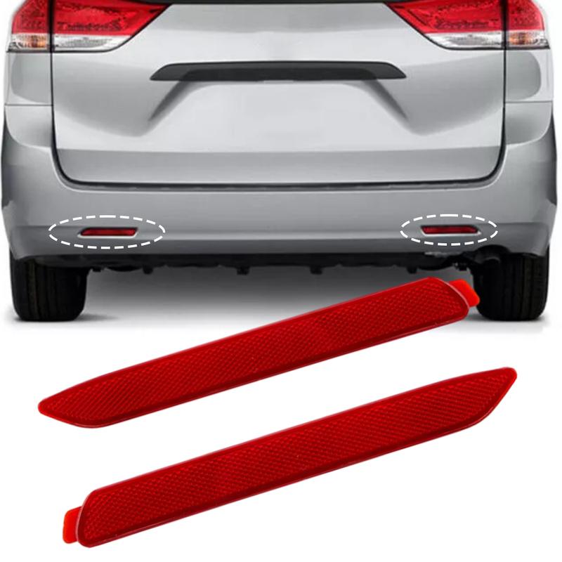 8191008010 81920-48010 Tail Bumper Reflector reflective strips For Lexus GX470 NX200t NX300h RC200t For Toyota Sienna 2011-2018