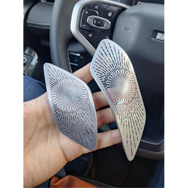 

For Haval Jolion Front Top Reading Light Lampshade Speaker Cover Trim Decoration Sticker Car Styling Accessories Door Silver