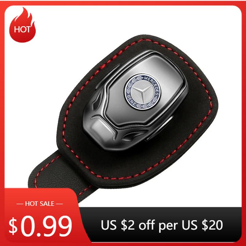 2025 Hot Car Sticker Car Eyeglass Holder Glasses Storage Clip For Mercedes Benz AMG GLE GLC W205 W206 W203 W204 W210 W212 Auto S