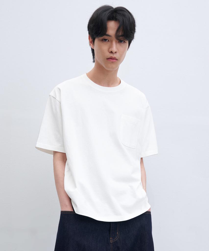 URBANSTOFF Crop Box Tee (Off-White)