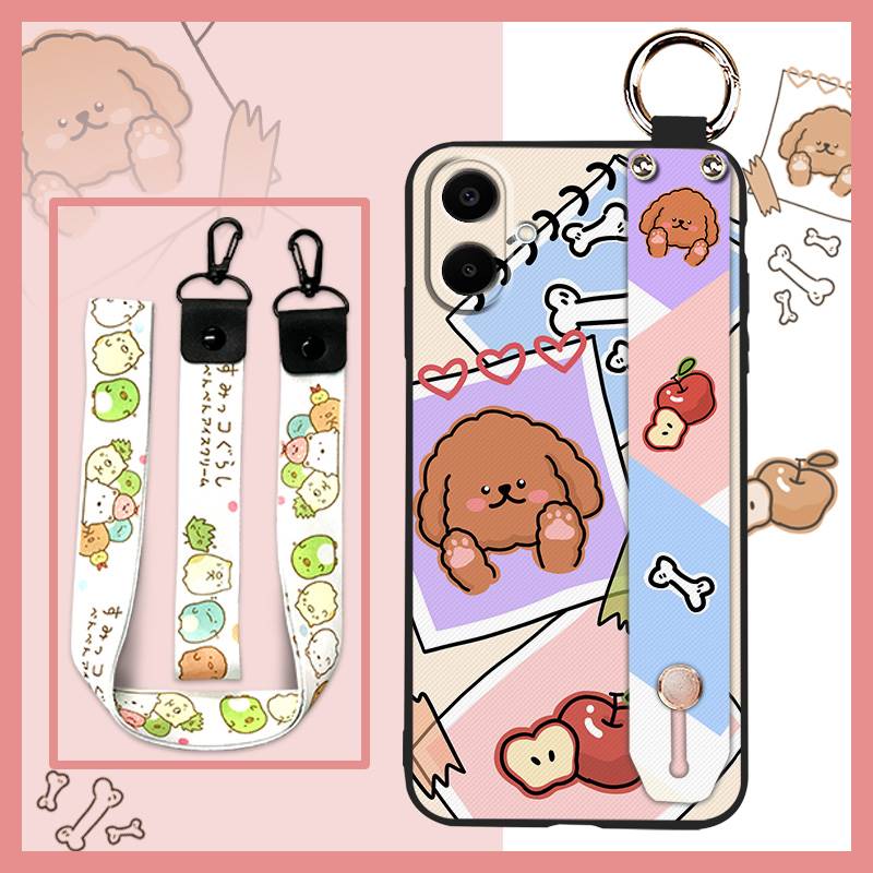 Cute Anti-knock Phone Case For Samsung Galaxy A06/SM-A065F/M Wristband Ring Fashion Design Waterproof Durable Shockproof