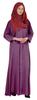 Bimba Islamic Clothes For Women Long Prayer Robe Maxi W  Printed Hijab Rayon Abaya Front Button Muslim