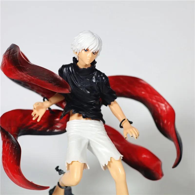 Anime Tokyo Ghoul Figur Kaneki ken Actionfiguren Awakening Ver Schreibtischdekorationen PVC-Modell Japanische Puppen Hobbys Spielzeug Geschenke