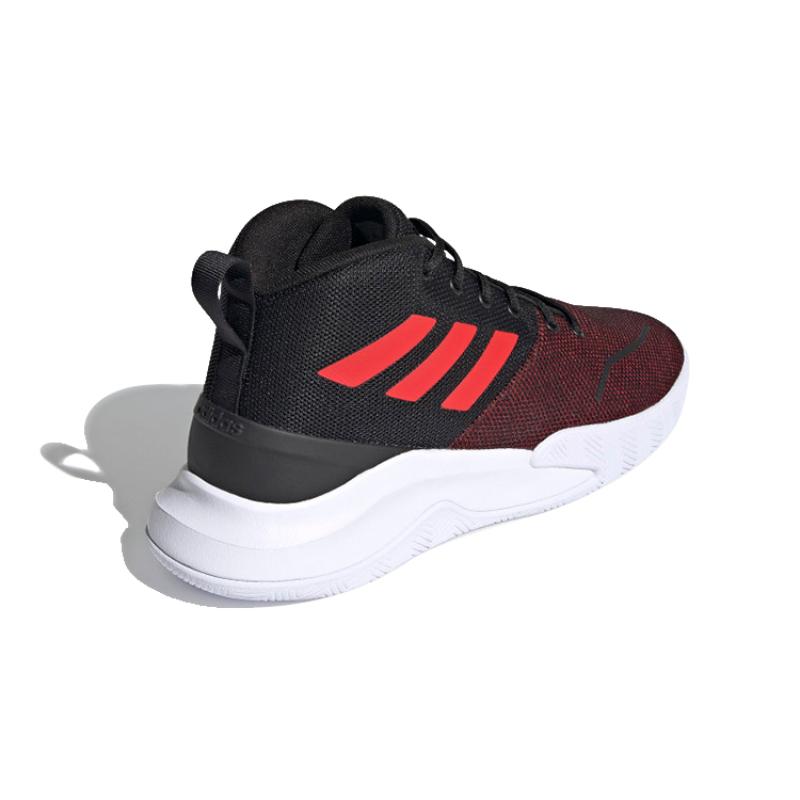 Adidas Ownthegame 'Black White Red' Sneakers FY6008