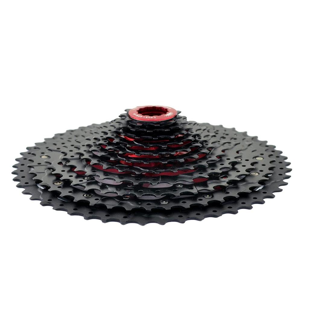 SunRace CSMX8 Wide Ratio Kassette 11 11-51Z, Geschwindigkeit, Schwarz, ST2464-N