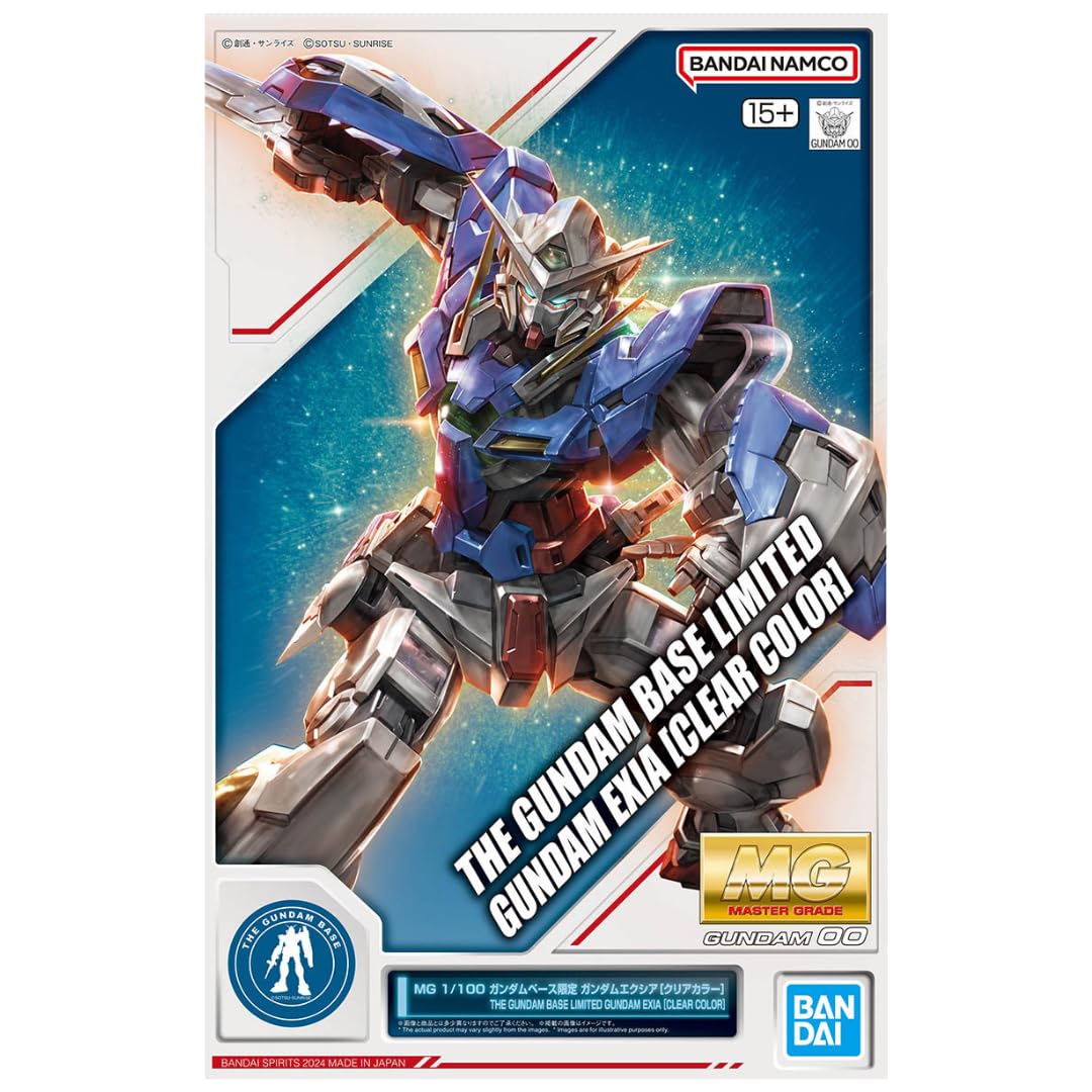 

MG Gundam Base Limited Gundam Exia 1/100 [Прозрачный цвет]