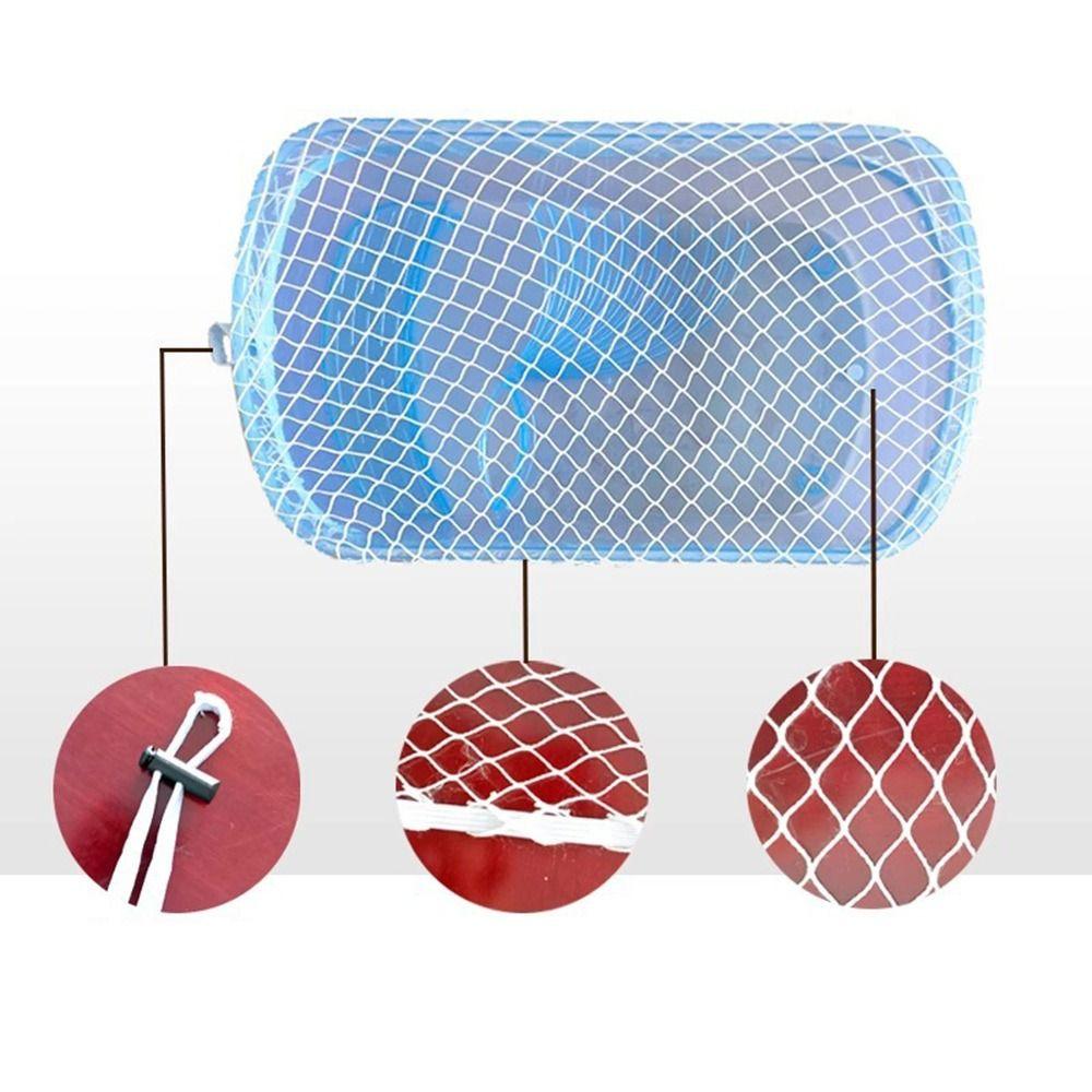 Universal Turtle Tank Anti Escape Net Anti Bite Nylon Aquarium Mesh Cover Breathable Mesh Stretchable Anti Bite Net Cover