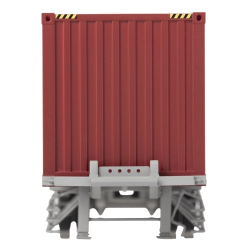 PLATZ Kencraft 1/50 40ft Marine Container (Rust Color) & Dedicated Transport Trailer