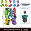 Children's Transforming Number Robot Toy Combiner – Assembled Autobot