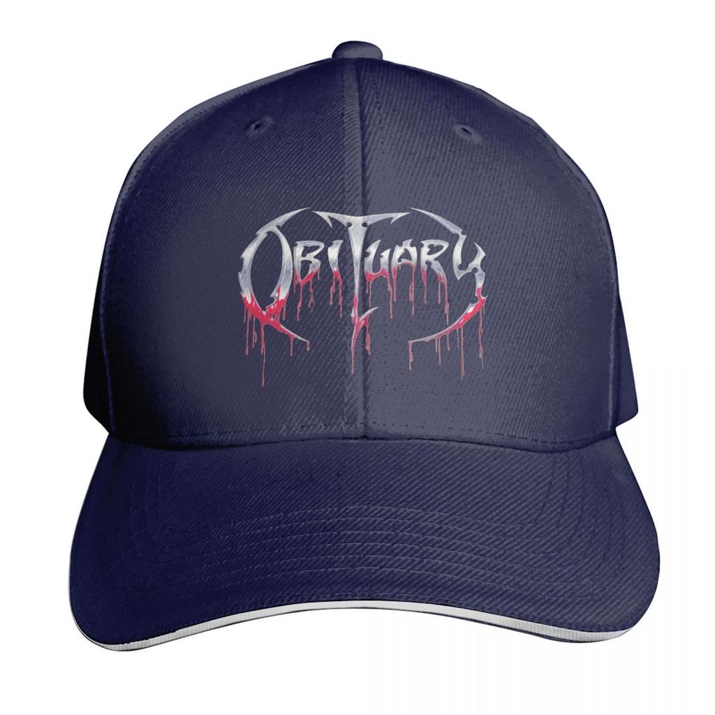 Obituary Death Metal Rock Band Music Cap Fashion Casual Baseball Caps Adjustable Hat Hip Hop Summer Unisex Baseball Hats