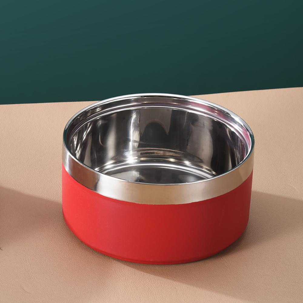 Personalized Pet Bowl with Name, Stainless Steel, Food and Water Bowls, Christmas, New Year, Pet Gift, Custom